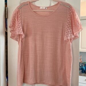 Elegant Pink Women's Top
